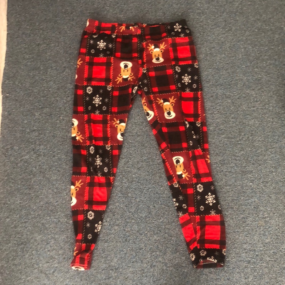 rain deer pajamas